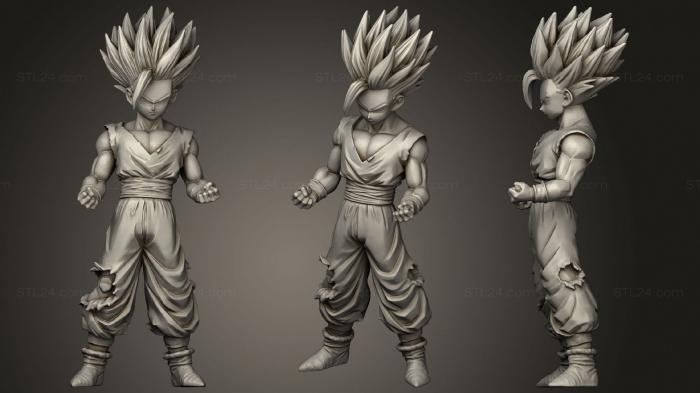 Anime (Gohan 5, ANIME_0106) 3D models for cnc